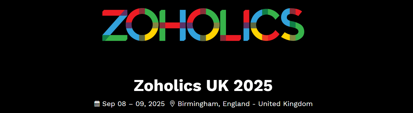Something BIG is happening at Zoholics UK 2025!  Join Cawstons and the Zoho community for exclusive insights, product demos, and networking opportunities.  Limited spaces available, register today! https://www.cawstons.co.uk/zoholics-uk-2025 #ZoholicsUK #Zoho #BusinessGrowth